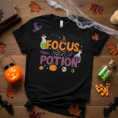 フォーカスポーション ハロウィン | 可愛い魔女のスプーク Tシャツ