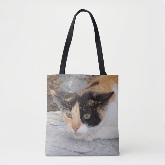 フォーカス猫用トートバッグ トートバッグ (正面)