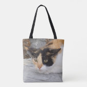 フォーカス猫用トートバッグ トートバッグ (裏面)