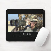 フォーカス:感動的引用文 マウスパッド (マウス)