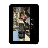 フォーカス：感動的引用文 マグネット (縦)