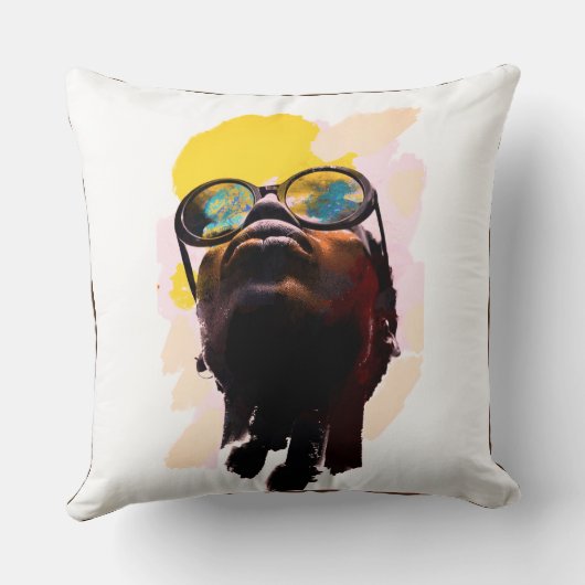 フォーカス – 装飾用クッション クッション (裏面)