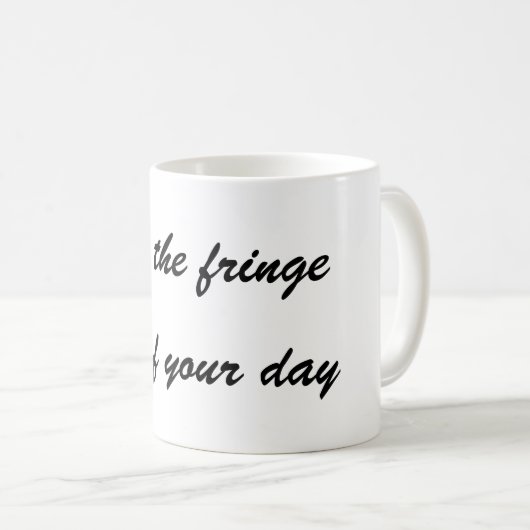 フォーカス – 1日の外れを切り取る コーヒーマグカップ (正面右)