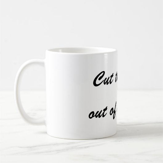 フォーカス – 1日の外れを切り取る コーヒーマグカップ (左)