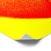 フォーカラーアポップ・アートのートバスケットボールレトロスタイルポスター ポスター (角)