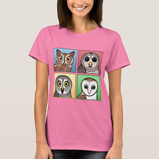 フォーカラーフール(パステル) Tシャツ (正面)
