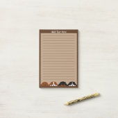 フォーカヴァリエキングチャールズスパニエル犬ワンピードッグ ポストイット (デスク上)