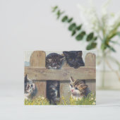 フォーキテンス遊ヴィンテージイラストレーション ポストカード (スタンド正面)