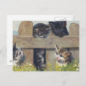 フォーキテンス遊ヴィンテージイラストレーション ポストカード (正面/裏面)