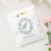 フォークお洒落アートストーク |赤ちゃんシャワー フェイバーバッグ (封をした状態)