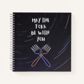 フォークがあなたと一緒にレシピ ノートブック (正面)