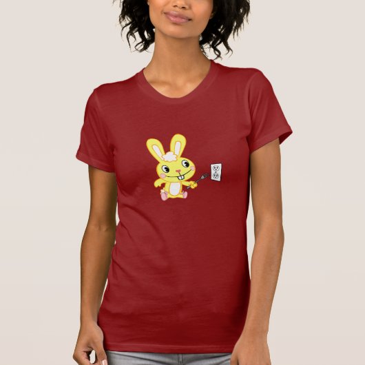 フォークが付いている抱擁 Tシャツ (正面)