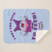 フォークとナイフを備えたチャウダー シェルパブランケット (正面(横))