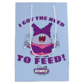 フォークとナイフを備えたチャウダー ミディアムペーパーバッグ (裏面)