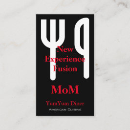 フォークとナイフ 名刺