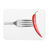 フォークにコショウ マグネット (横)