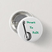 フォークに 缶バッジ (正面&裏面)