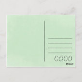 フォークのために！ ポストカード (裏面)