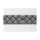 フォークのスプーンのナイフパターン 招待状ベリーバンド (裏面例)