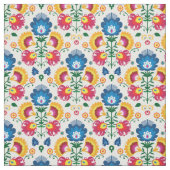 フォークの白い花 ファブリック (見本)