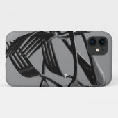 フォークの空中浮遊 Case-Mate iPhoneケース (裏面(横))