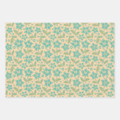 フォークの花 ラッピングペーパーシート (正面)