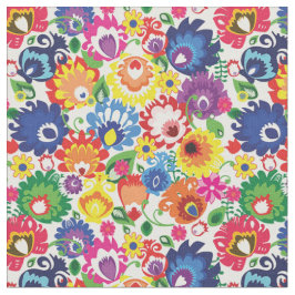 フォークの花 – 春が空中にある! ファブリック