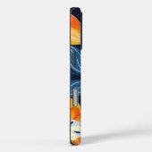 フォークはっきりしたアートフォラル Case-Mate iPhoneケース (裏面 / 右)