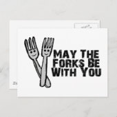 フォークは君と一緒だ ポストカード (正面/裏面)