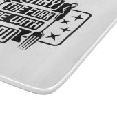 フォークをあなたと一緒に使ってもいい カッティングボード (角)