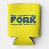 フォークをあなたと一緒に使ってもいい 缶クーラー (正面)