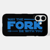 フォークをあなたと一緒に使ってもいい Case-Mate iPhoneケース (裏面 (横))