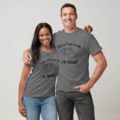 フォークを突き刺してくれました – フィッシュおもしろい引用文 Tシャツ (ユニセックス)
