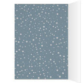 フォークアーお洒落トストーク|パーソナライズされたベビーカード (内側 (左))