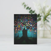 フォークアートイマジネーションbyロリエバレット葉書 ポストカード (スタンド正面)