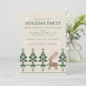 フォークアートウィンターフォレスト |ホリデーオープンハウス 招待状 (スタンド正面)