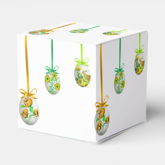 フォークアートエッグ(ウクライナインスパイアン) フェイバーボックス (裏面サイド)