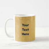 フォークアートカリブー/トナカイ コーヒーマグカップ (左)