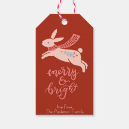 フォークアートクリスマスオーナメントギフトラベル ギフトタグ