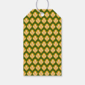 フォークアートクリスマスオーナメントギフトラベル ギフトタグ (裏面)