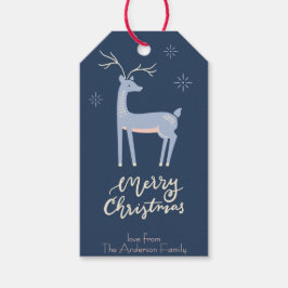 フォークアートクリスマスオーナメントギフトラベル ギフトタグ