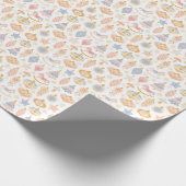 フォークアートクリスマスオーナメント ラッピングペーパー (角)