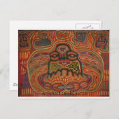 フォークアートコスタリカ ポストカード (正面/裏面)