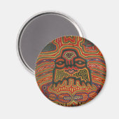 フォークアートコスタリカ マグネット (正面/裏面)