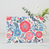 フォークアートサンキューカード サンキューカード (スタンド正面)