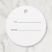 フォークアートジョイ |ホリデーギフトラベル フェイバータグ (裏面)