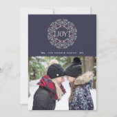 フォークアートジョイ |ホリデーフォトカード シーズンカード (正面)