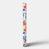 フォークアートスタイルフローラオンホワイトiPad Mini ケース Case-Mate iPhoneケース (裏面 / 左)