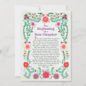 フォークアートストーリーブックベビーシャワー招待状 招待状 (正面)