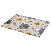 フォークアートターキーズ カッティングボード (角)